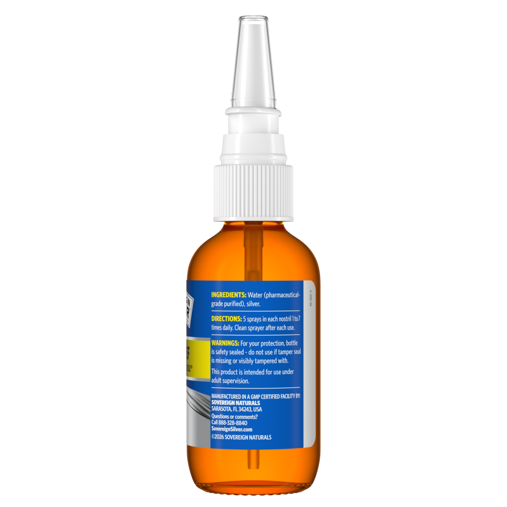Product image for Bio-Active Silver Hydrosol Sinus Relief.