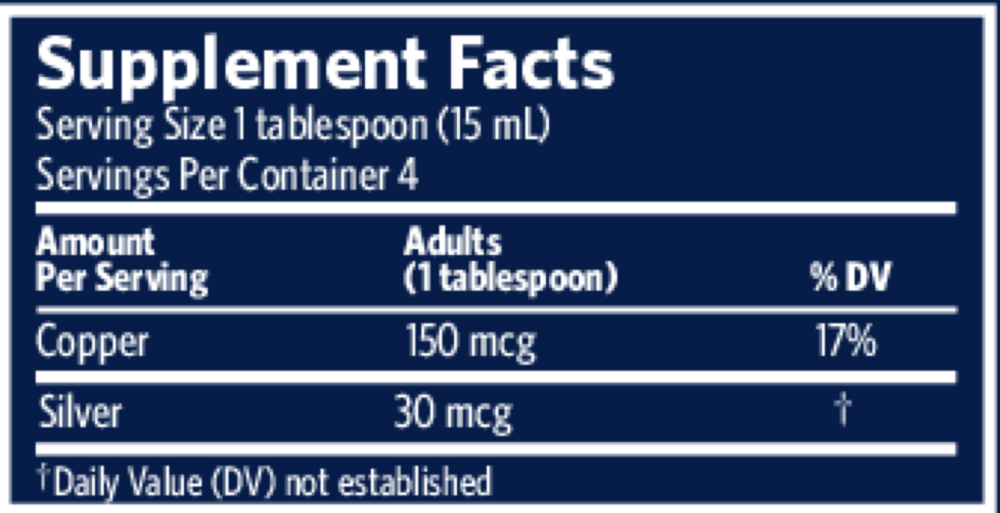 Product image for Sovereign Copper Bio-Active Copper Hydrosol Twist Top.