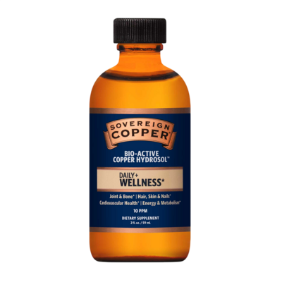 Sovereign Copper Bio-Active Copper Hydrosol Twist Top 59 Milliliters