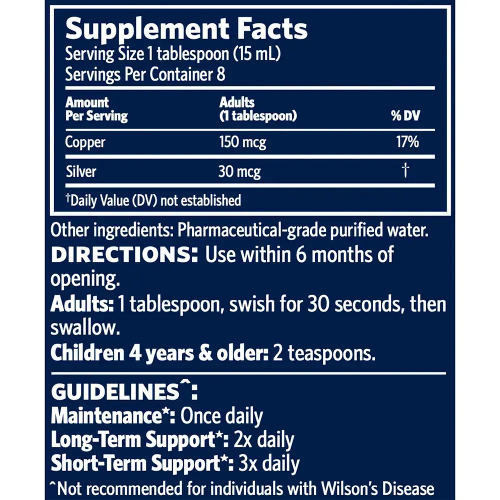 Product image for Sovereign Copper Bio-Active Copper Hydrosol Twist Top.