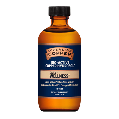 Sovereign Copper Bio-Active Copper Hydrosol Twist Top 118 Milliliters