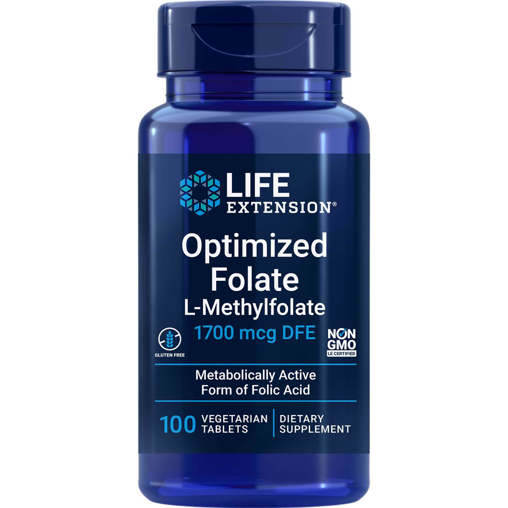 Product image for Optimized Folate (L-Methylfolate).