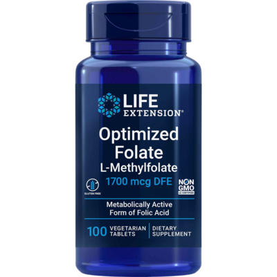 Optimized Folate (L-Methylfolate) 100 tablets