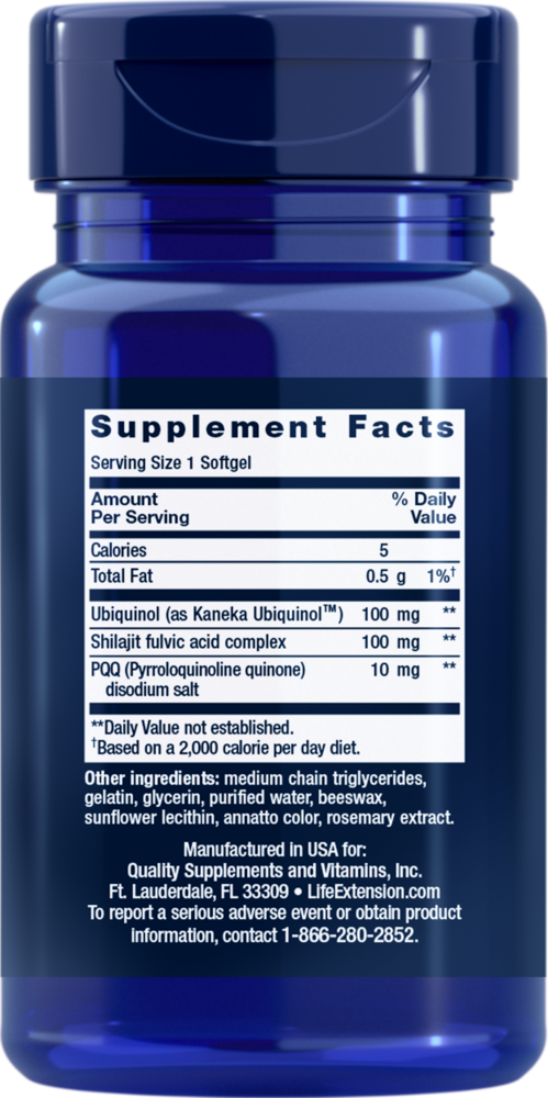 Product image for Super Ubiquinol CoQ10 with PQQ.