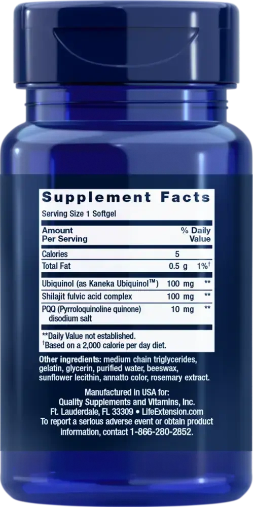 Product image for Super Ubiquinol CoQ10 with PQQ.