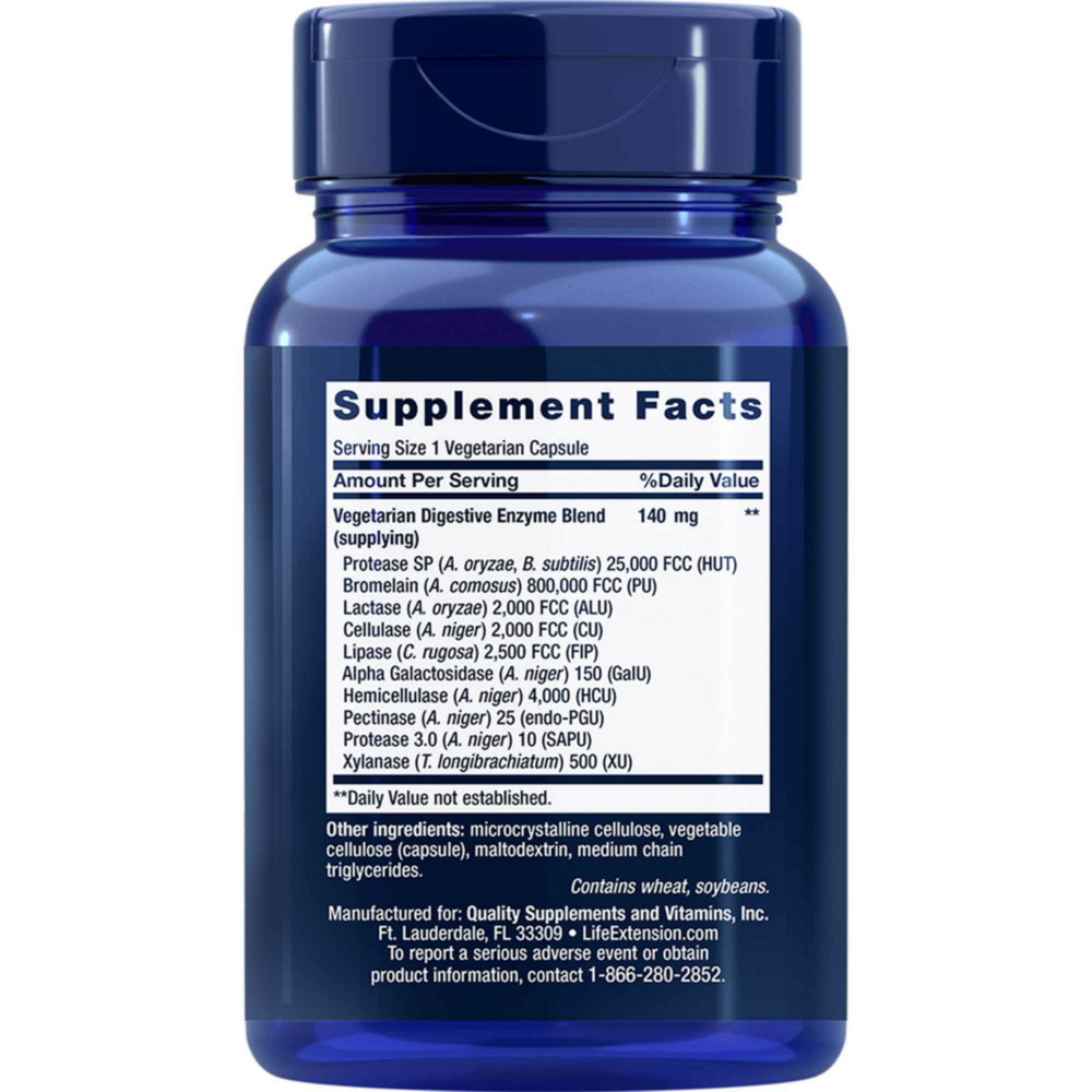 Product image for Enhanced Super Digestive Enzymes.
