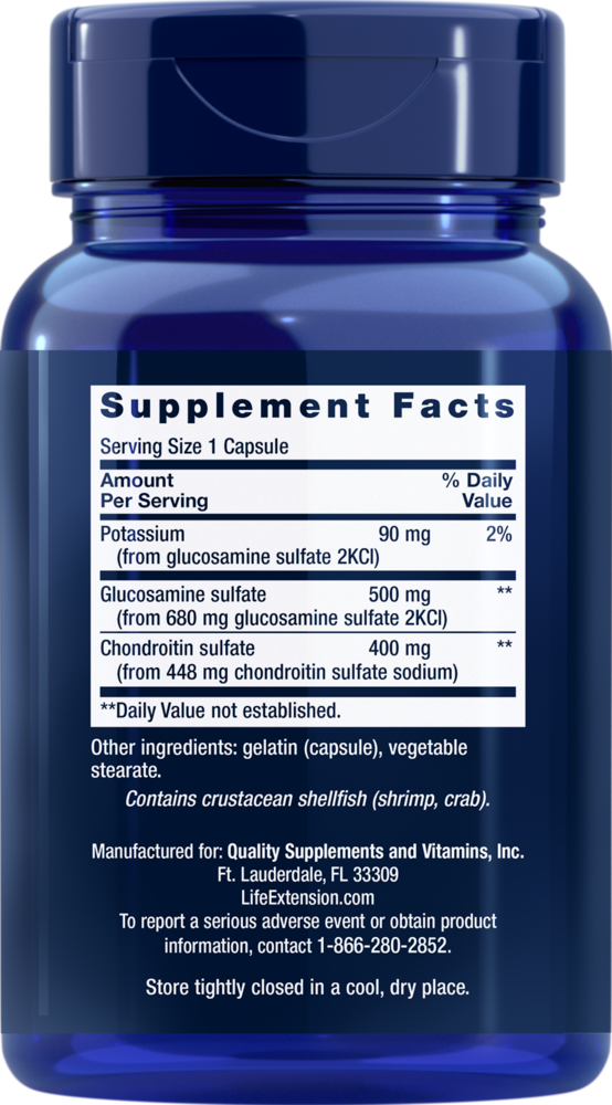 Product image for Glucosamine&#x2F;Chondroitin Capsules.