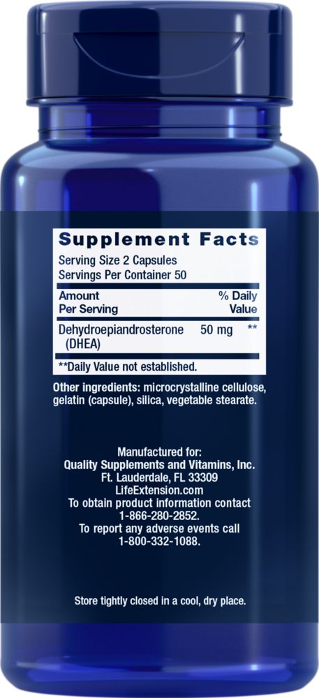 Product image for DHEA 25mg.
