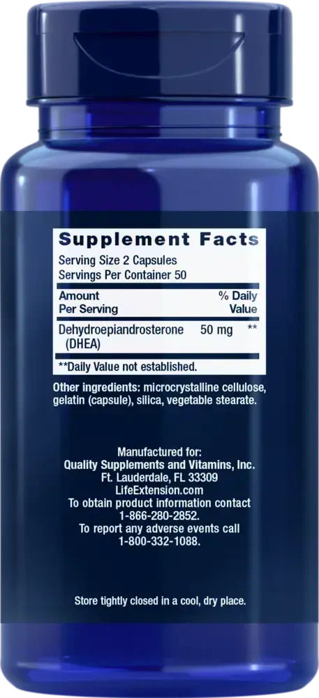 Product image for DHEA 25mg.