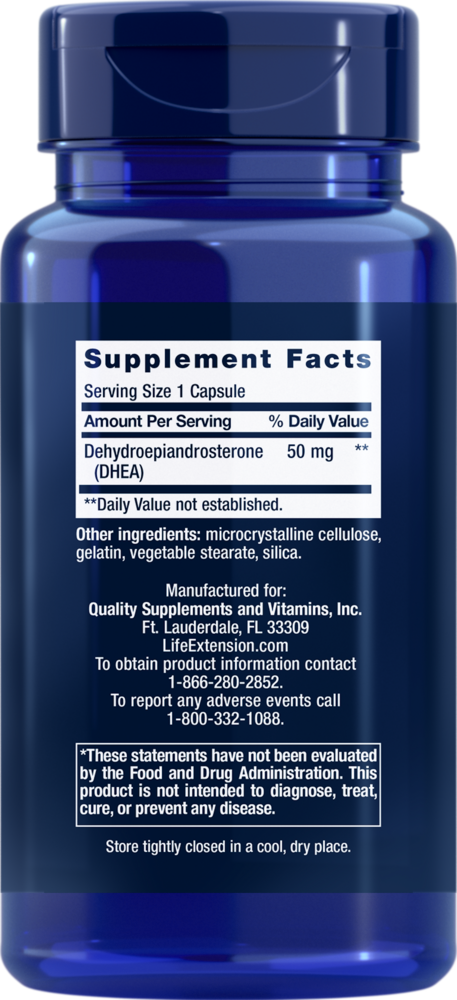 Product image for DHEA 50mg.