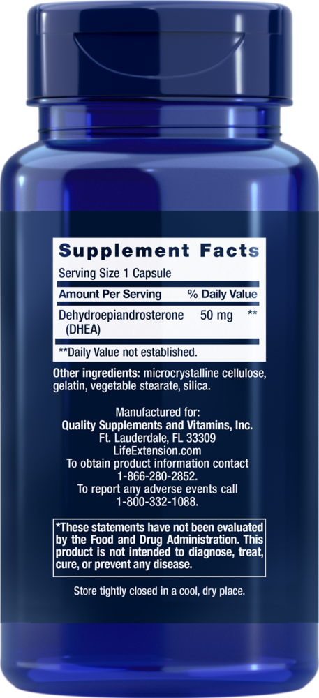 Product image for DHEA 50mg.