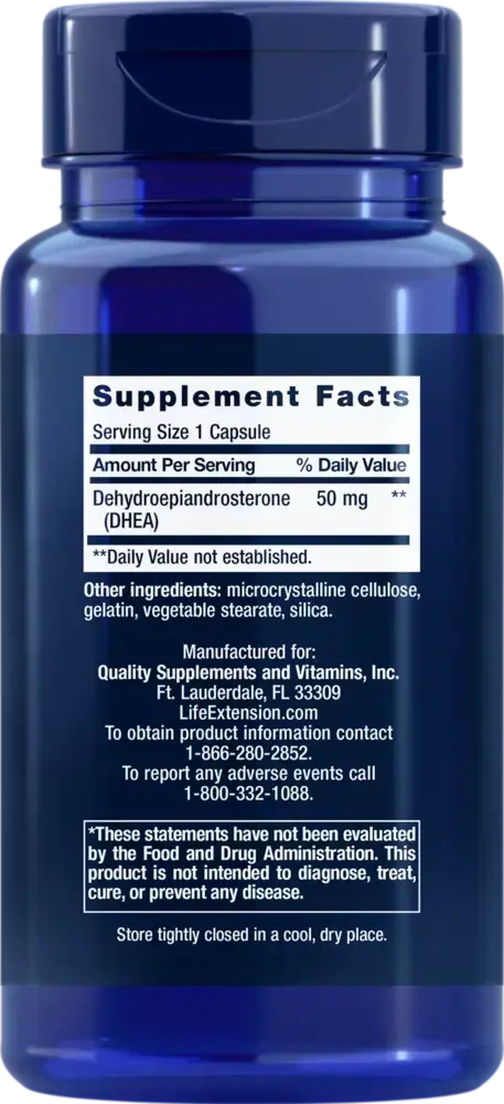 Product image for DHEA 50mg.