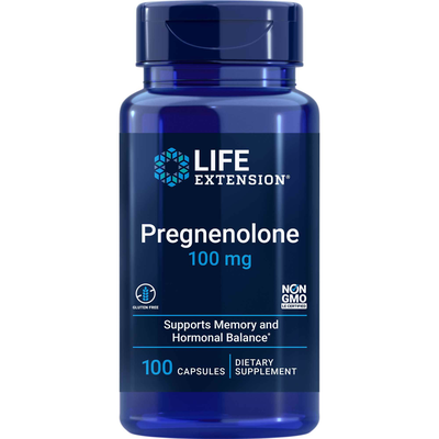 Pregnenolone 100mg 100 capsules