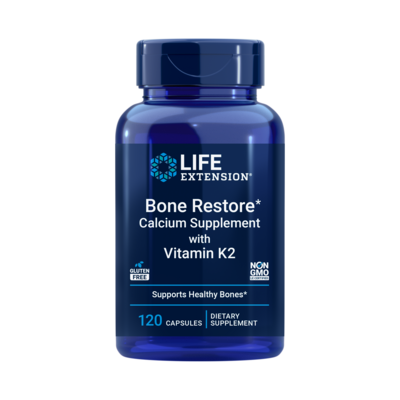 Bone Restore w/Vitamin K2 120 capsules
