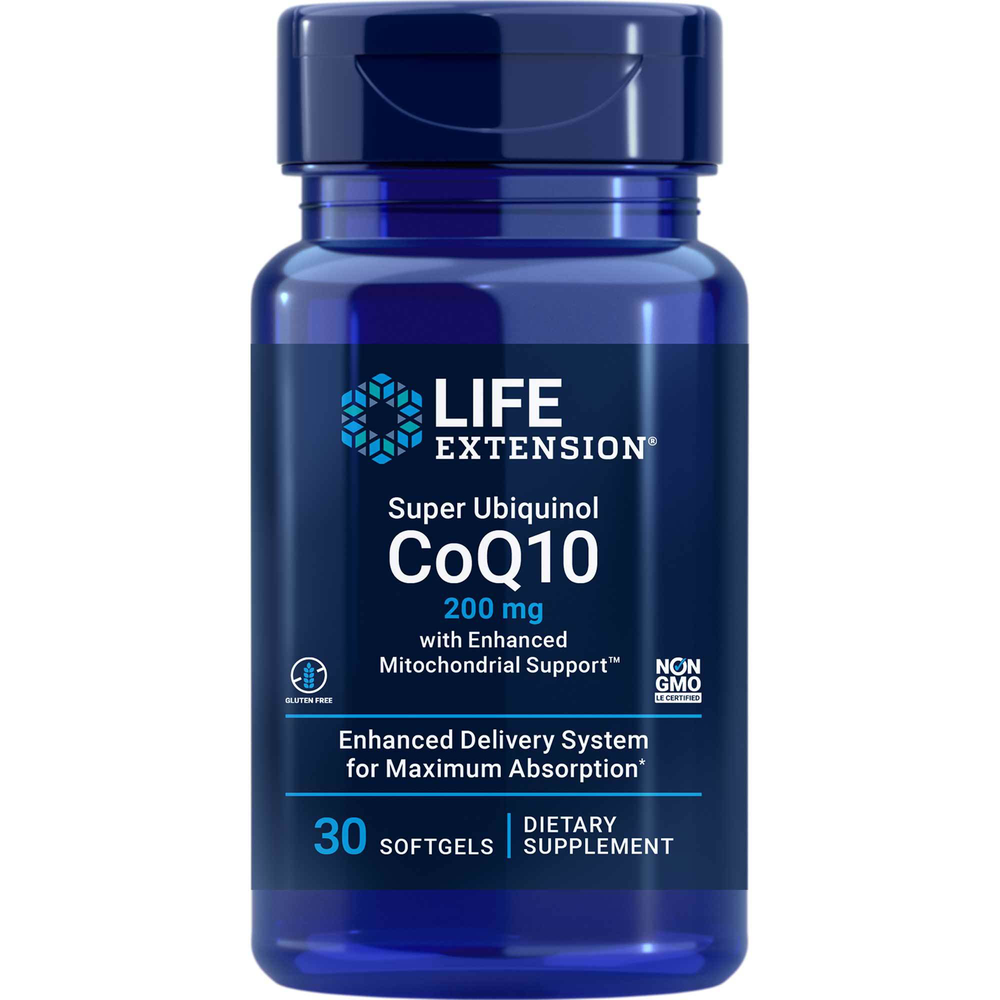 Super Ubiquinol CoQ10 w/Enhanced Mito Support 200mg product image