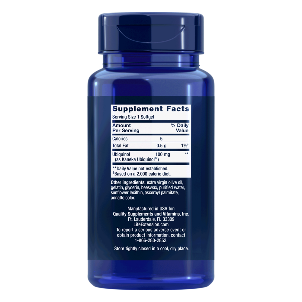 Product image for Super Ubiquinol CoQ10 100mg.