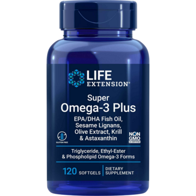 Super Omega-3 Plus EPA/DHA Fish Oil 120 Softgels