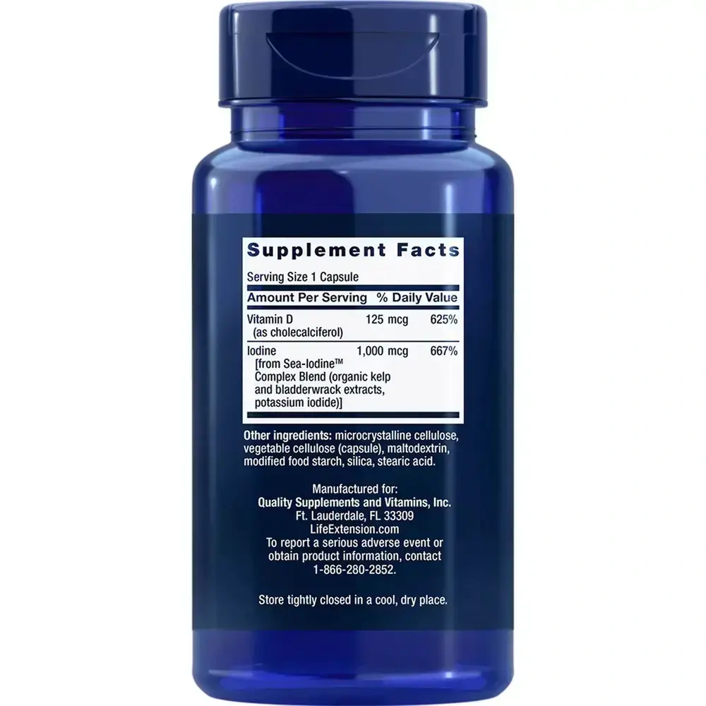 Product image for Vitamin D3 with Sea-Iodine 5000.