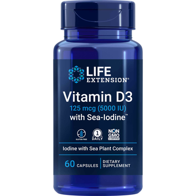 Vitamin D3 with Sea-Iodine 5000 product image