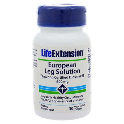 European Leg Solution w/Cert Diosmin 95 600mg 30 tablets
