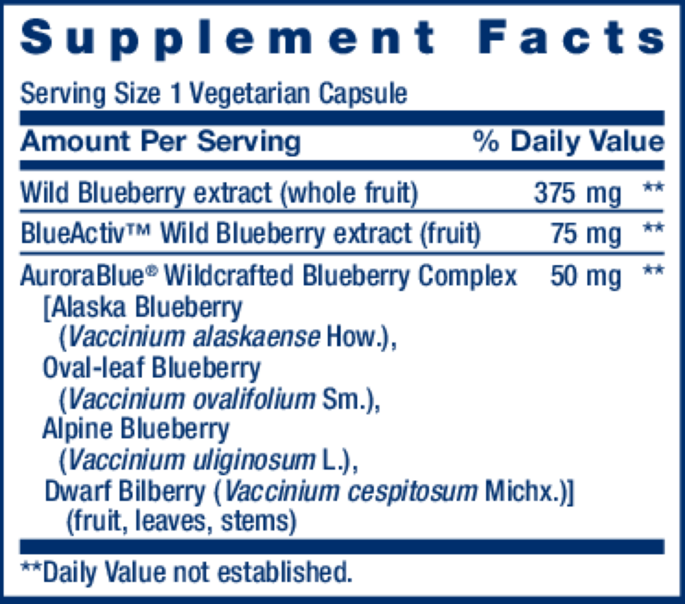 Product image for Blueberry Extract.