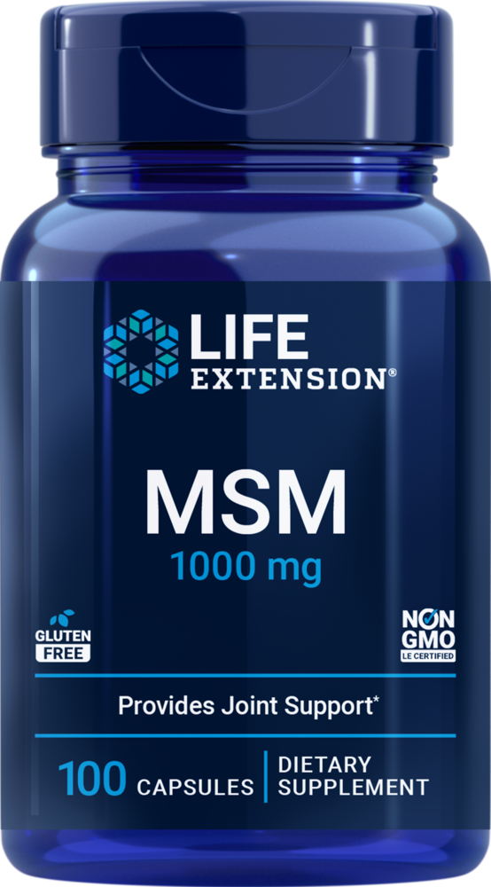 Product image for MSM 1000mg.