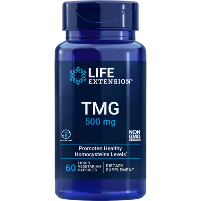 TMG 500mg 60 capsules