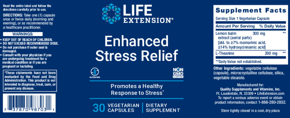 Product image for Enhanced Stress Relief.