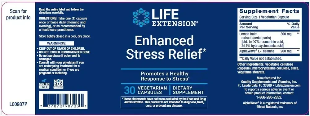 Product image for Enhanced Stress Relief.