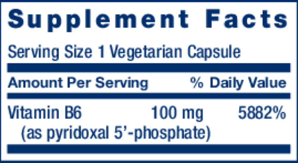 Product image for Pyridoxal 5-Phosphate 100mg.