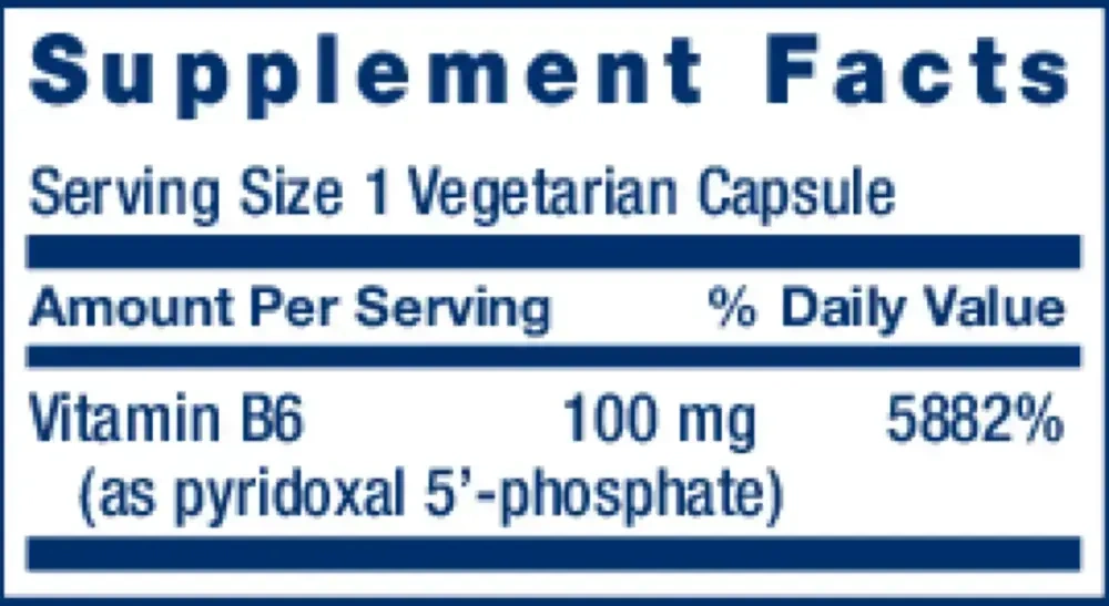 Product image for Pyridoxal 5-Phosphate 100mg.