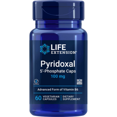 Pyridoxal 5-Phosphate 100mg 60 capsules Pyridoxal 5-Phosphate 100mg 60 capsules