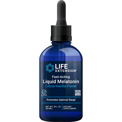 Fast-Acting Liquid Melatonin Citrus-Vanilla Flavor product image
