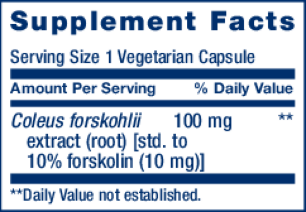 Product image for Forskolin 10mg.