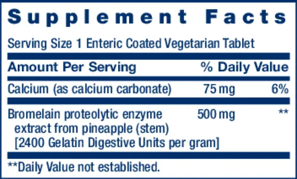 Product image for Specially-Coated Bromelain.