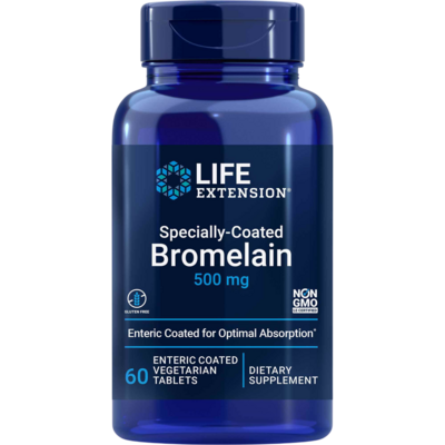 Specially-Coated Bromelain 60 tablets