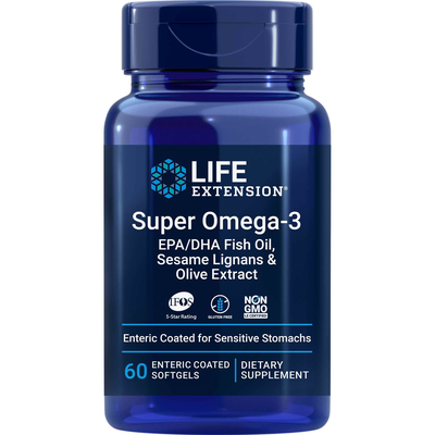 Super Omega-3 EPA/DHA w Sesame Lignans & Olive Ext EC product image