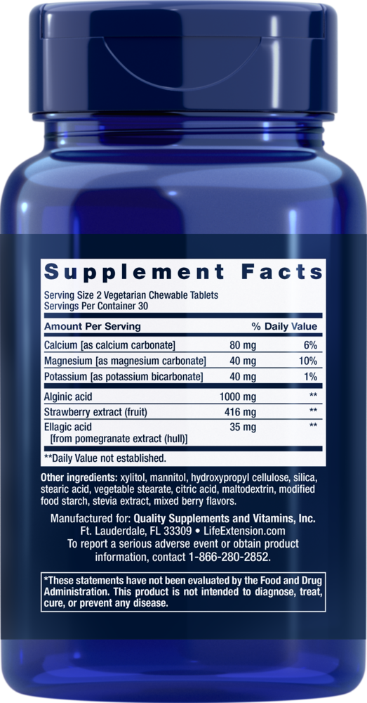 Product image for Esophageal Guardian Chewables, Berry.