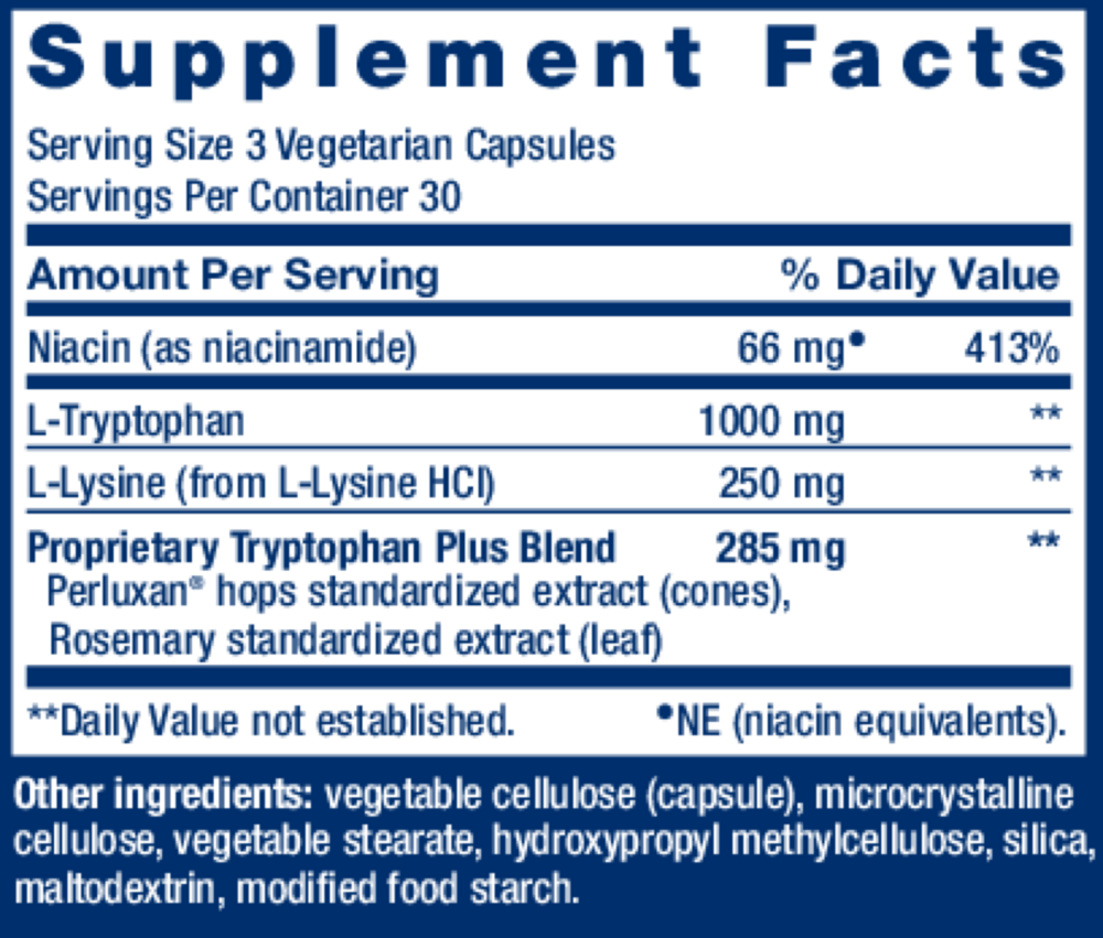 Product image for Optimized Tryptophan Plus.