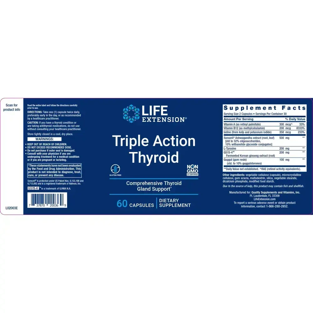 Product image for Thyroid Support Complex.