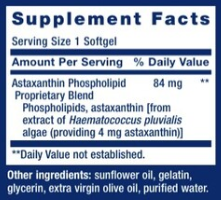 Product image for Astaxanthin with Phospholipids 4mg.