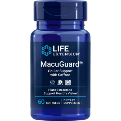 Macuguard® Ocular Support with Saffron 60 Softgels