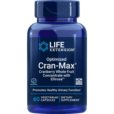 Optimized Cran-Max w/Ellirose 60 capsules