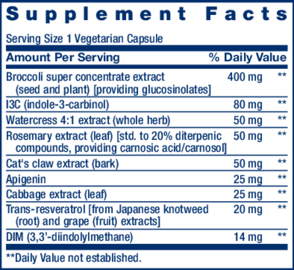 Product image for Triple Action Cruciferous Vegetable Extract.