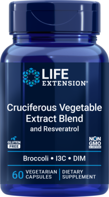 Cruciferous Vegetable Extract Blend and Resveratrol 60 capsules
