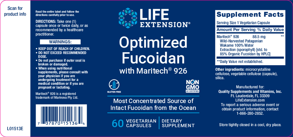 Product image for Optimized Fucoidan w&#x2F;Maritech 926.