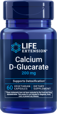 Calcium D Glucarate 200mg 60 capsules