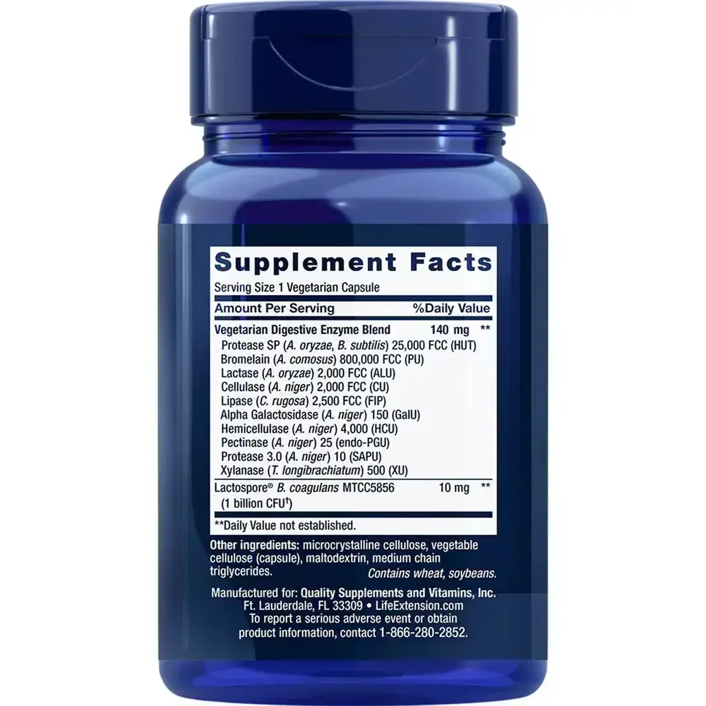 Product image for Enhanced Super Digestive Enzymes and Probiotics.