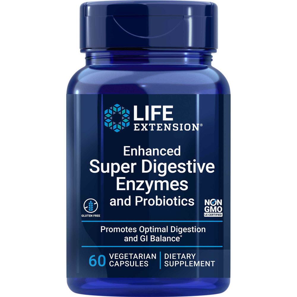 Product image for Enhanced Super Digestive Enzymes w&#x2F;Probiotics.