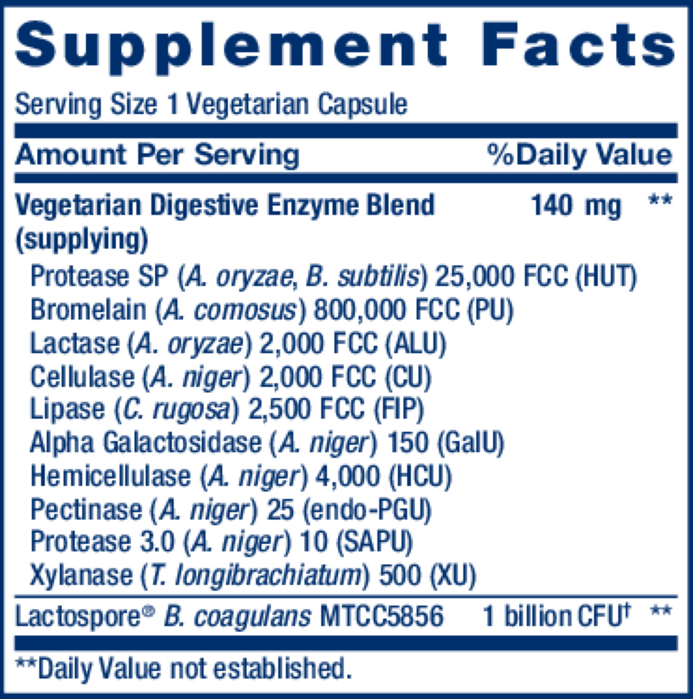 Product image for Enhanced Super Digestive Enzymes w/Probiotics.